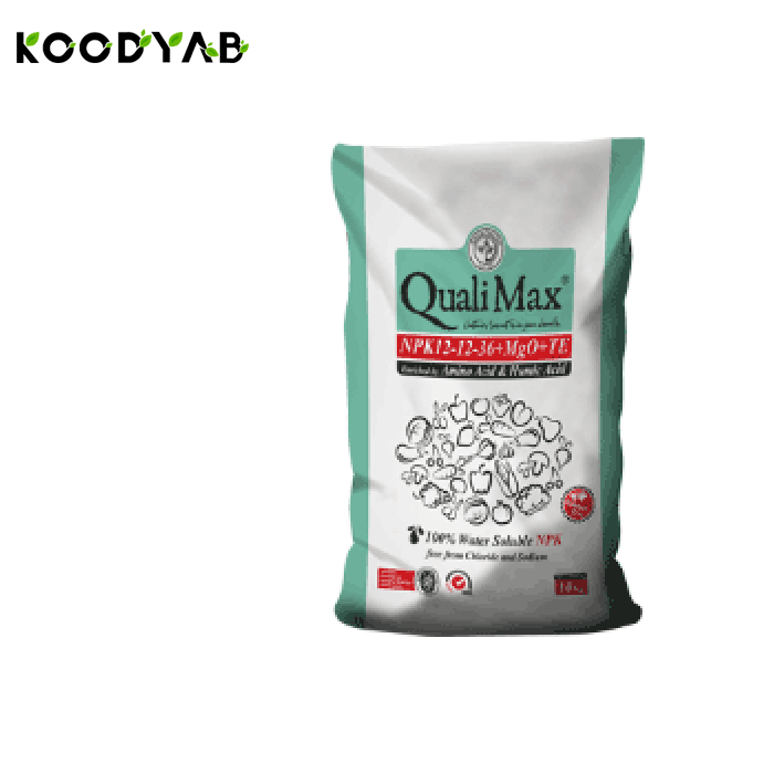 کود کوالی مکس 36 12 12 رایحه دشت سبز ایرانیان