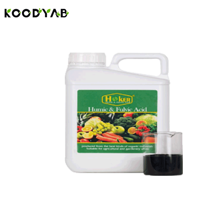کود هیومیک اسید 5 لیتری هوکر