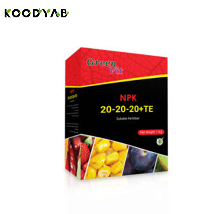 کود  20 20 20 ویتامین سبزکهن