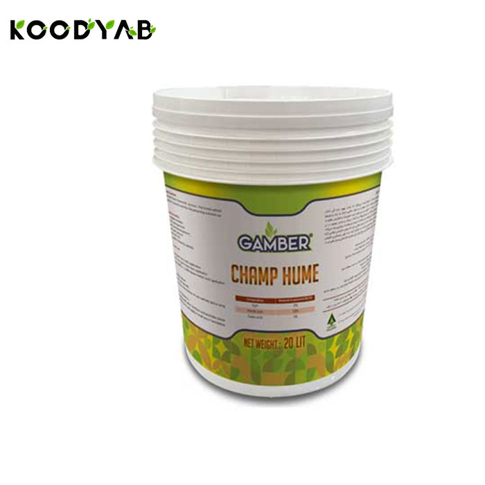 کود هیومیک اسید20 لیتری  گمبر