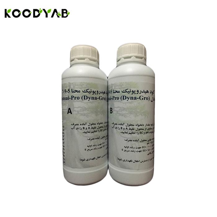 کود هیدروپونیک مایع بنسای و گیاهان آپارتمانی کد LBo100   محنا