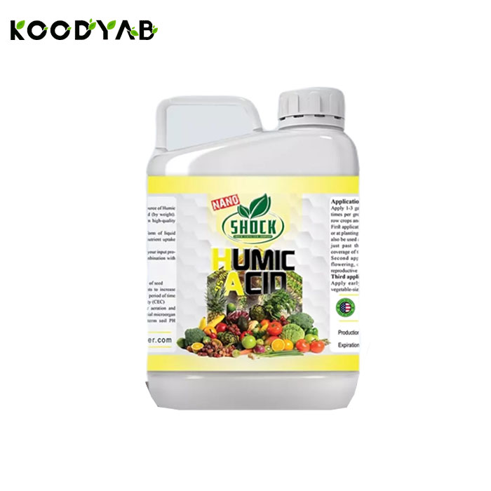 کود هیومیک اسید مایع شوک 5 لیتری  شوک