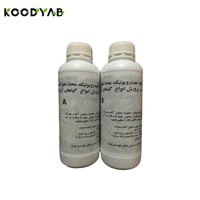 کود هیدروپونیک مایع هوگلند کد LH100 محنا