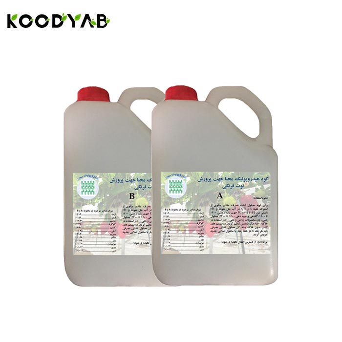 کود هیدروپونیک مایع مخصوص توت فرنگی کد LS1000  محنا