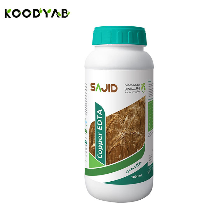 کود مایع کلات مس ساجد