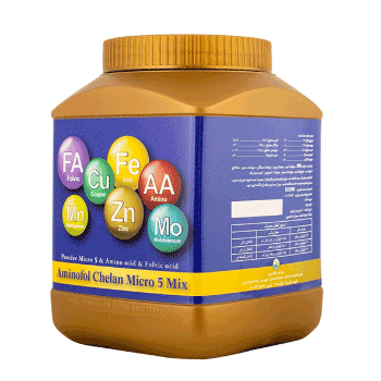 کود آمینوفول کلان میکرو ۵ میکس سبز آذر کاسپین