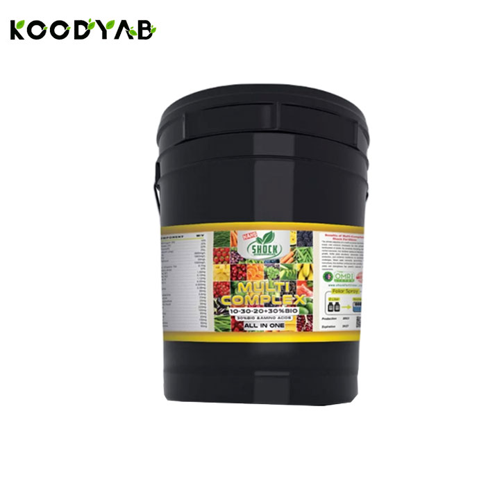 کود مولتی کمپلکس مایع شوک 20 لیتری  شوک