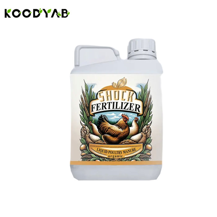 کود مرغی شوک 5 لیتری  شوک