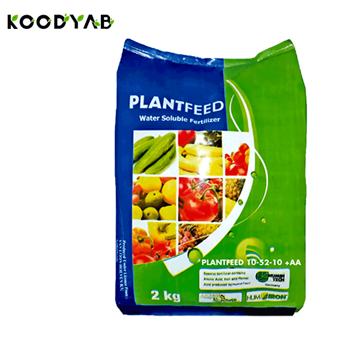 کود  2 کیلویی 10 52 10پلنت فید 