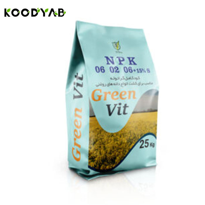 کود 6 2 6 ویتامین سبزکهن