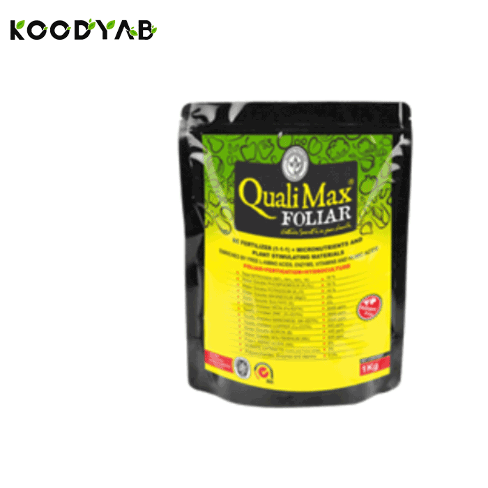 کود کوالی مکس فولیار 18 18 18رایحه دشت سبز ایرانیان