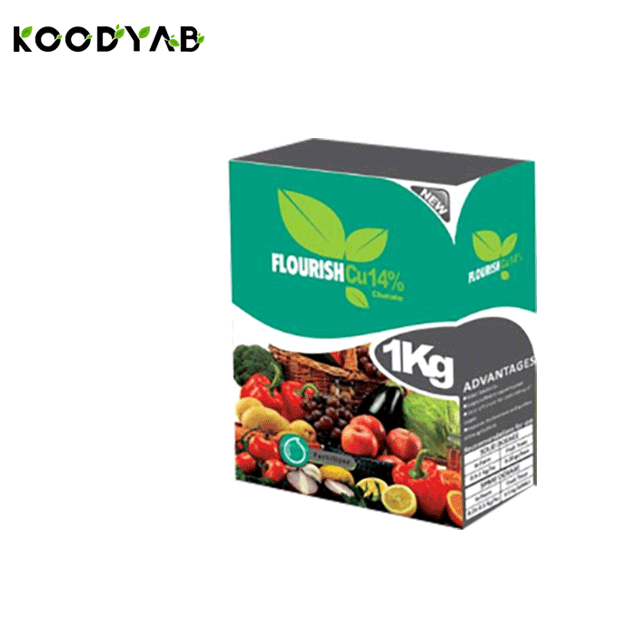 کود پودری کلات مس فلوریش