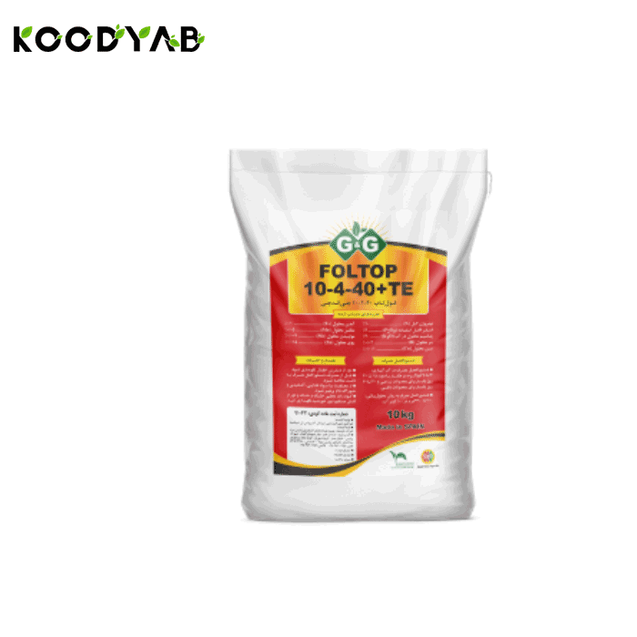 کود فول تاپ 40 4 10  جی اند جی