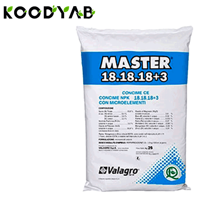 کود مستر 18 18 18 والگرو