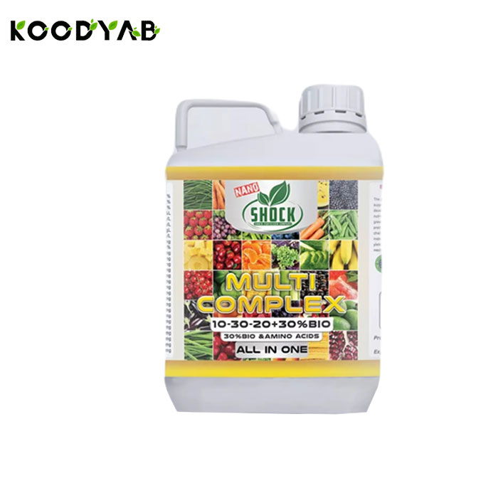 کود مولتی کمپلکس مایع شوک 5 لیتری شوک