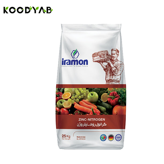 کود گرانول روی نیتروژن ایرامون