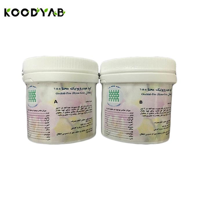 کود هیدروپونیک جامد مخصوص انواع ارکیده کد Or100   محنا