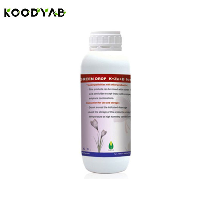 کود پتاسیم روی بر ویژه زعفران گرین دراپ