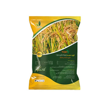 کود ویژه برنج ۱۲ ۴ ۱۲ حاوی سیلیس و روی تاپ پلاس 