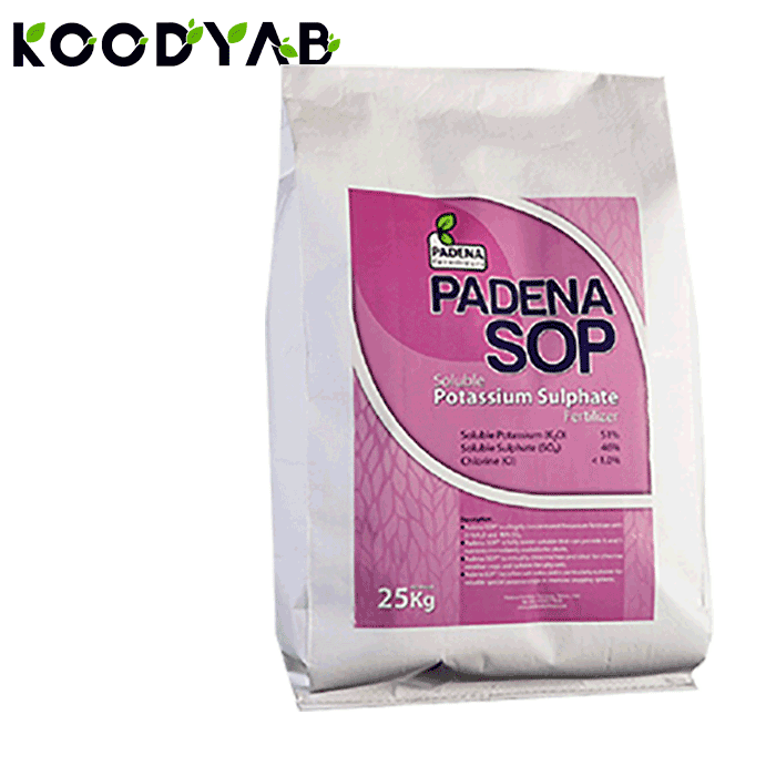 کود سولفات پتاسیم پادنا