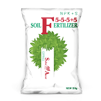 کود 5 5 5 گرانول سبز آذر کاسپین