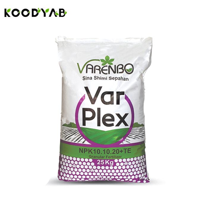کود گرانوله وارپلکس 20 10 10 وارنبو
