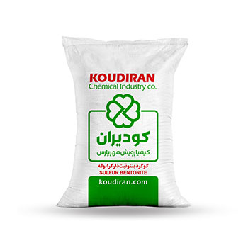 کود گوگرد بنتونیت دار 40 درصد گرانوله کودیران 