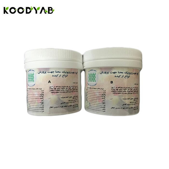 کود هیدروپونیک جامد مخصوص انواع ارکیده کد O1000 محنا