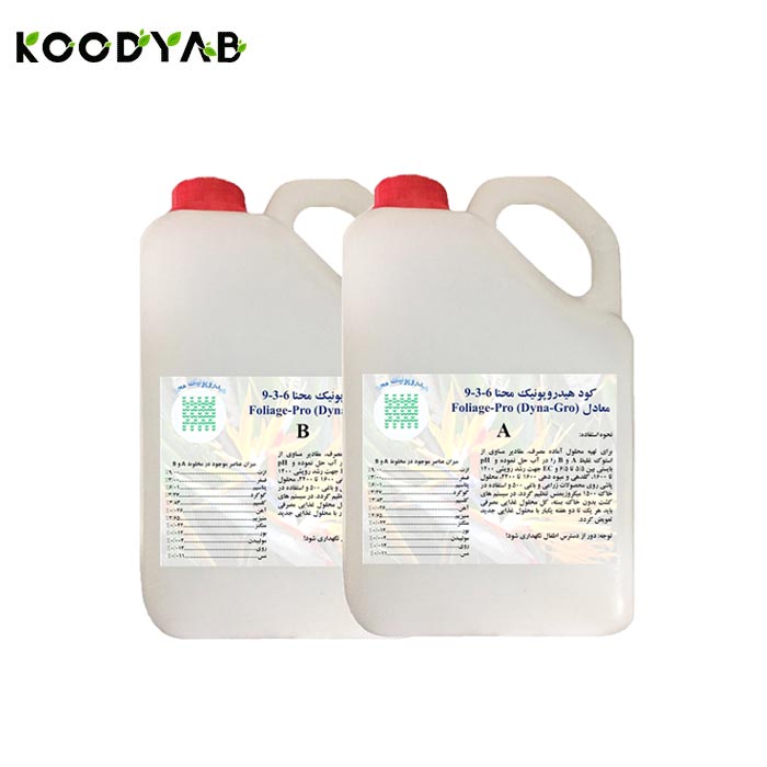 کود هیدروپونیک مایع مخصوص مرحله رویشی کد LG1000 محنا