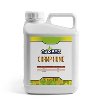 کود هیومیک اسید  5 لیتری گمبر