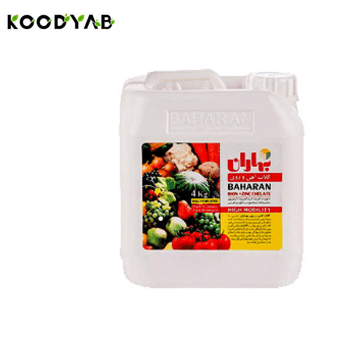 کود 4 لیتری کلات آهن روی بهاران