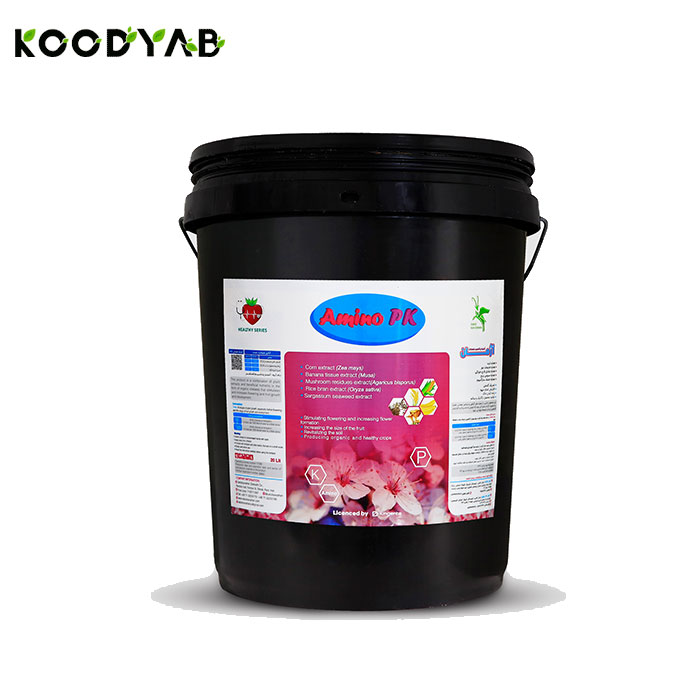 کود آمینو کلات پتاسیم فسفات هلسی سبزکاوشان