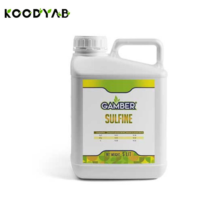 کود گوگرد مایع 5 لیتری گمبر