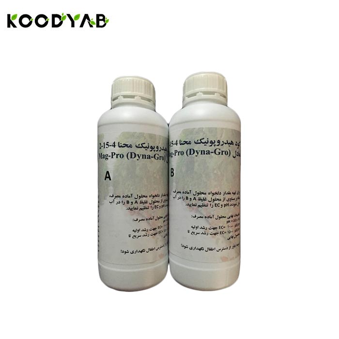 کود هیدروپونیک مایع مخصوص میوه دهی کد LP100 محنا