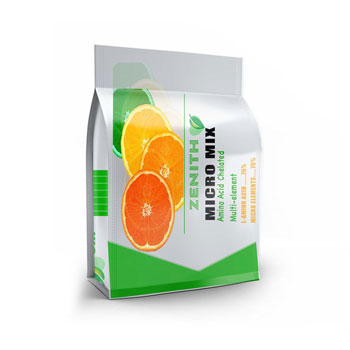 کود میکرومیکس کلاته شده با آمینواسید فعال زنیت